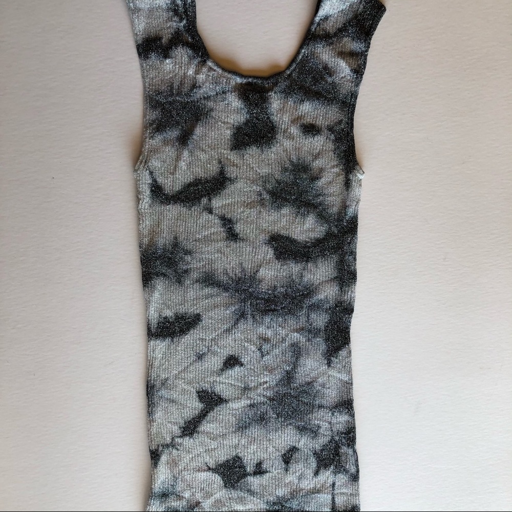 Tank Top 525 America Metallic Silk & Rayon Stretchy